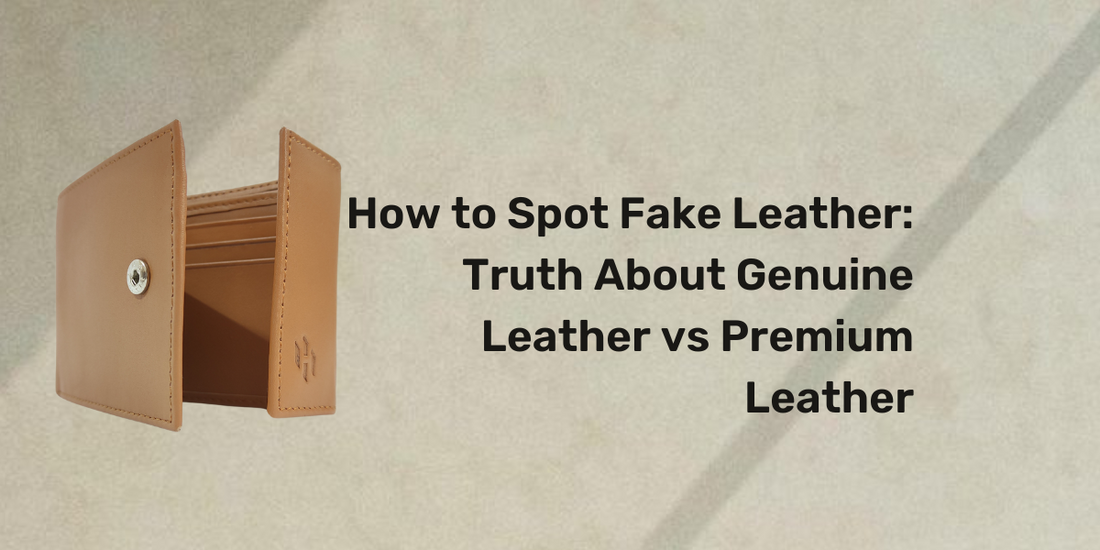How to Spot Fake Leather: The Truth About Genuine Leather vs Premium Leather