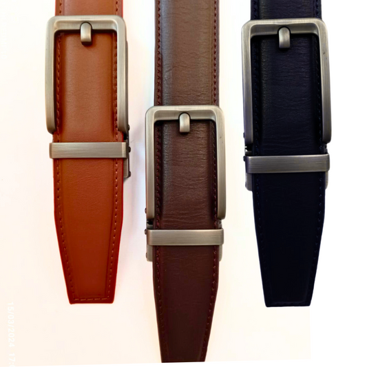 micro adjustment leather belt