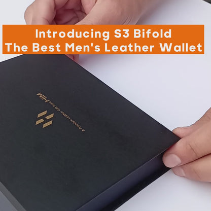S3 Bifold Leather Wallet